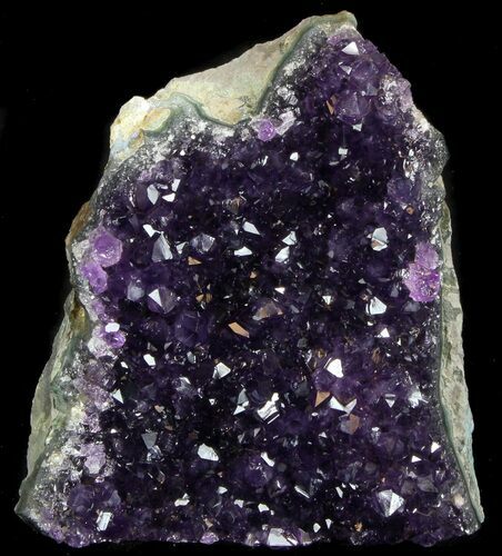Dark Purple Amethyst Cut Base Cluster - Uruguay #36459
